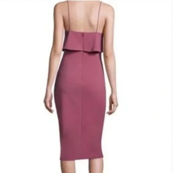 Likely Dionne Flounce Sheath Cocktail Dress, Size 4 - Picture 2 of 9